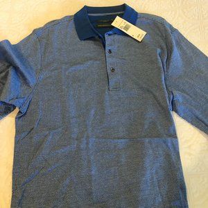 Nicklaus Men's Golf shirt in light blue, new with tags, size M